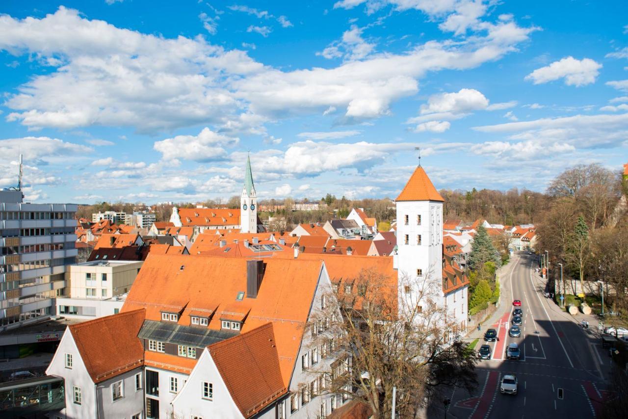 Luxus Suite Im Herzen Von Kempten***** +Parkplatz Exteriör bild
